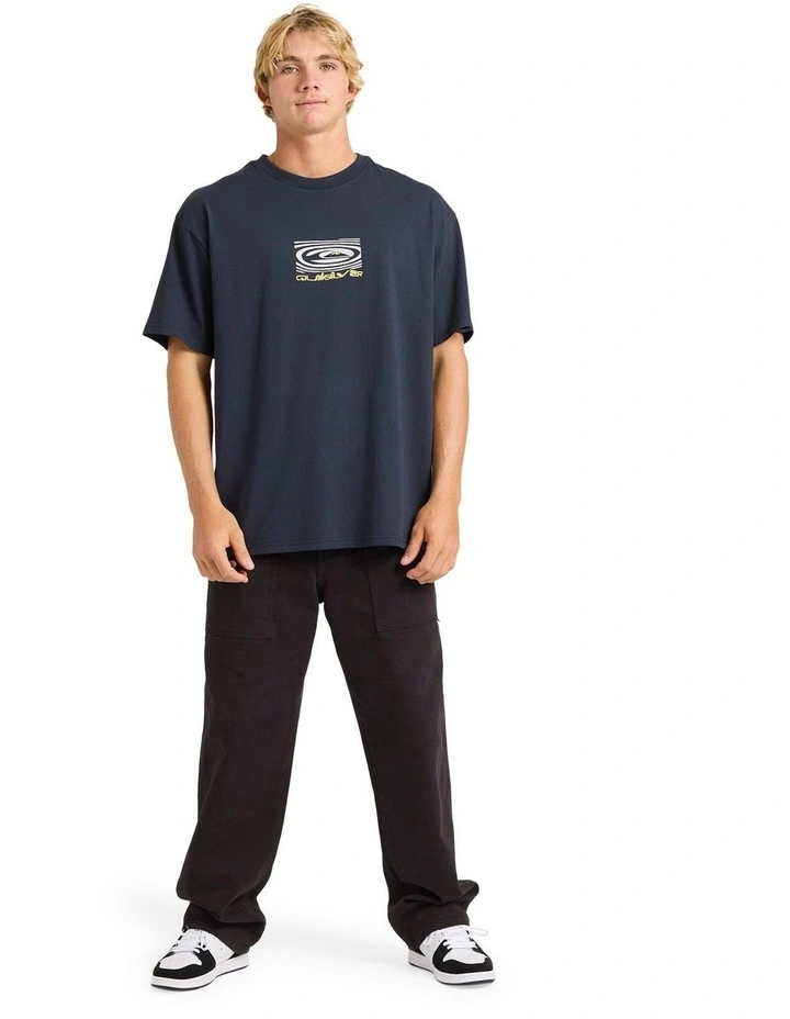 Sea Drip T-shirt in Dark Navy image 5