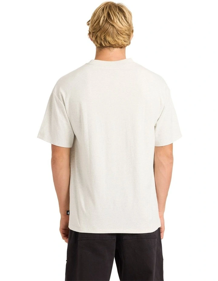 Sea Drip T-shirt in Snow Heather image 2