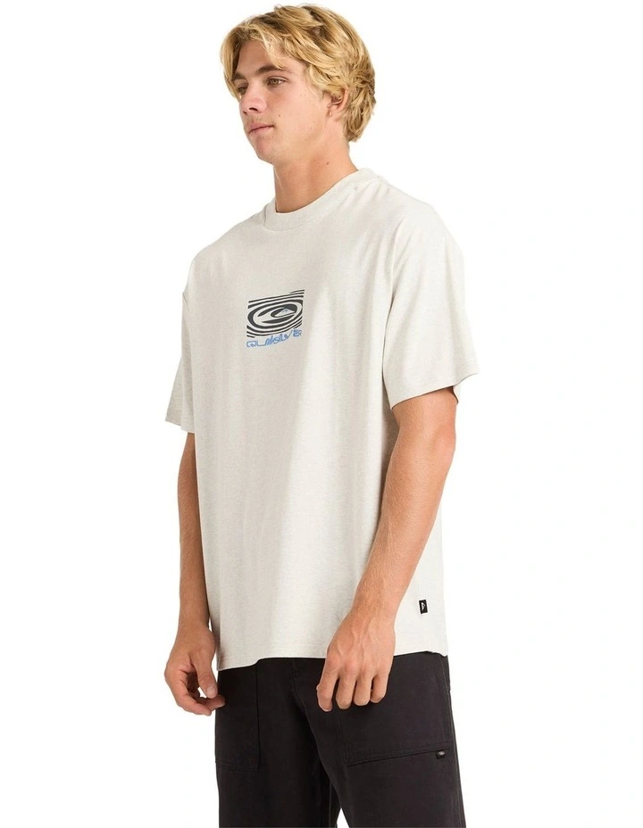 Sea Drip T-shirt in Snow Heather image 3