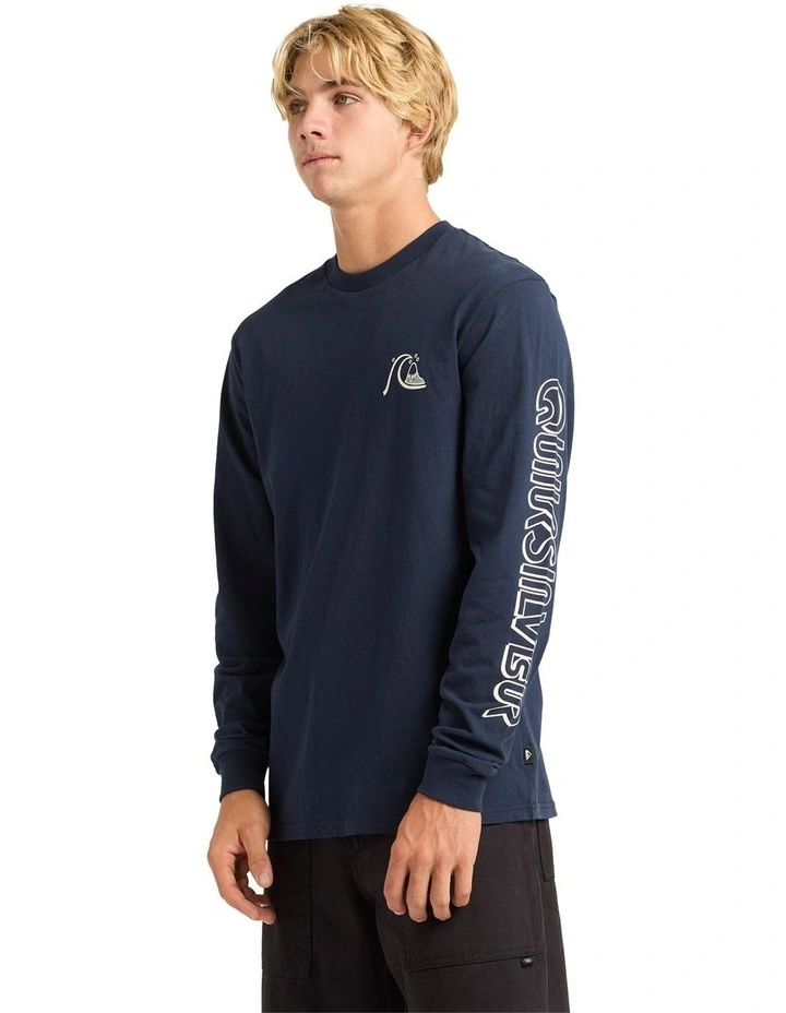 Original Boardshort Co T-shirt in Dark Navy image 3