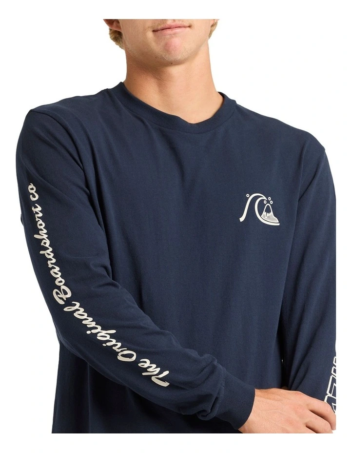 Original Boardshort Co T-shirt in Dark Navy image 4