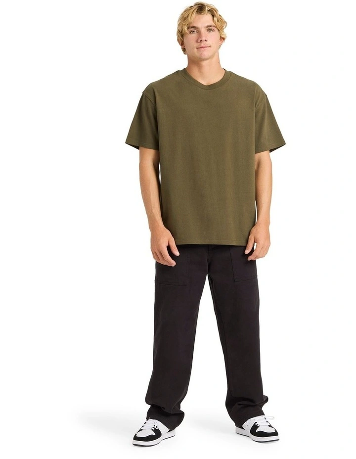 Premium Crew T-shirt in Grape Leaf image 5