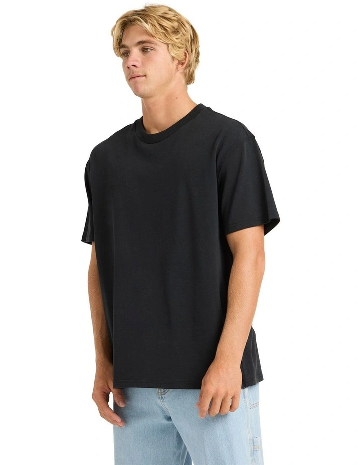 Premium Crew T-shirt in Black image 3