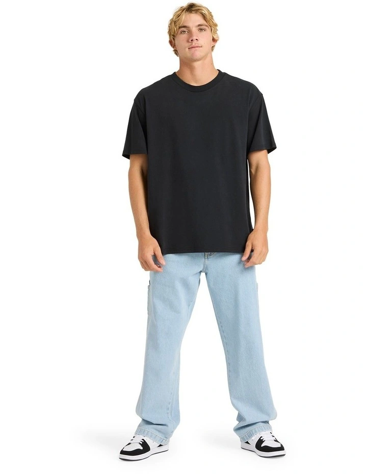 Premium Crew T-shirt in Black image 5