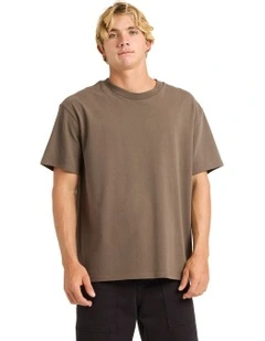Premium Crew T-Shirt Major Brown