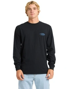 Chrome Long Sleeve T-Shirt Black