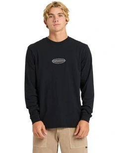 Shattered Long Sleeve T-Shirt Black