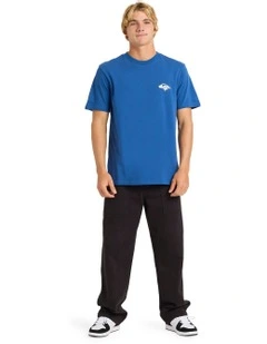 Qs Thorn Logo T-Shirt Monaco Blue