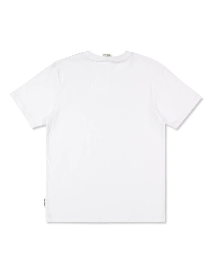 Qs Rushed Logo T-Shirt White image 2