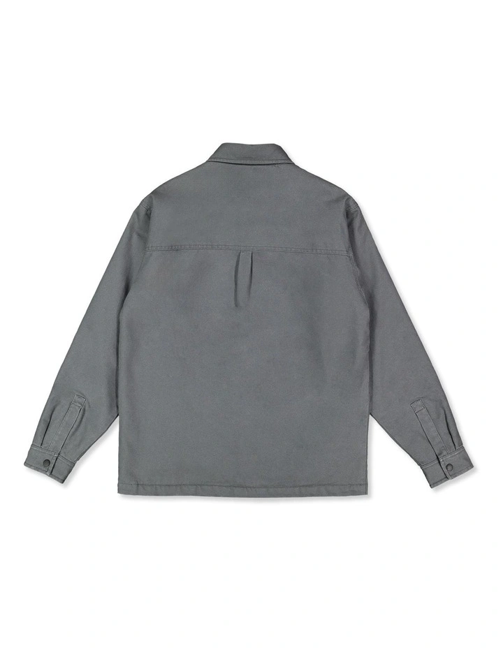 Voyager Shacket in Iron Gate image 2