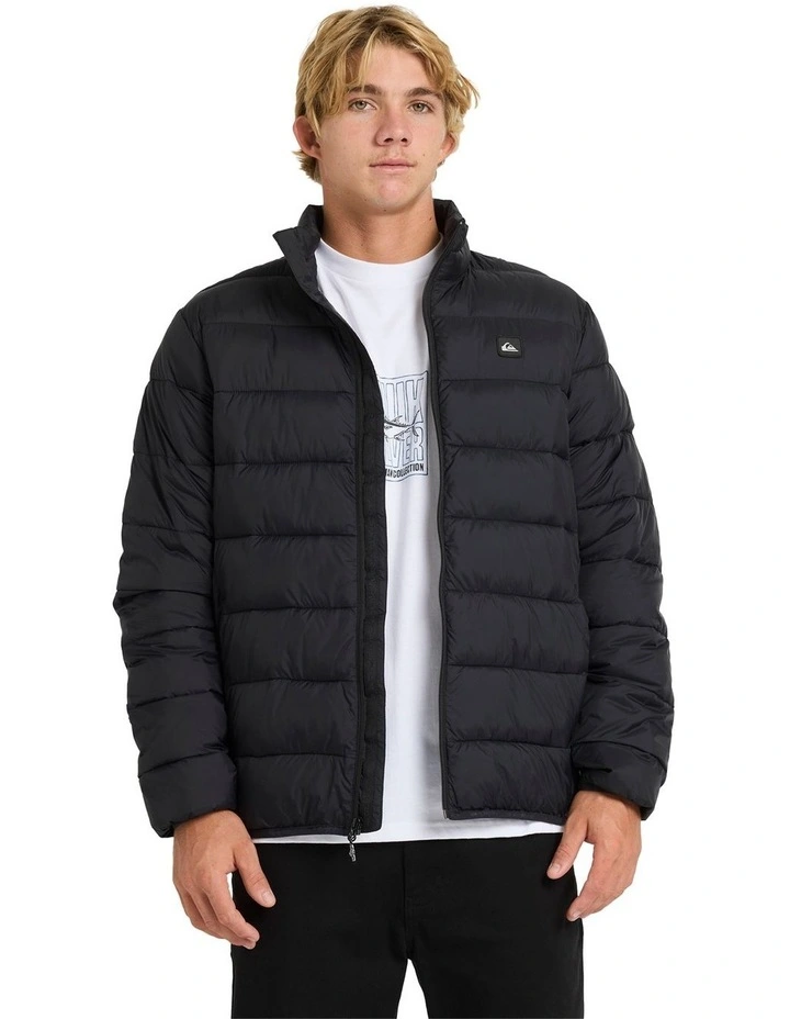 First Light Puffer Jacket in Black image 1