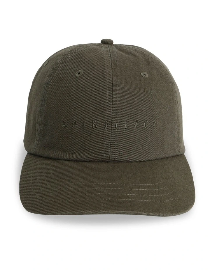 Decades Cotton Cap in Granite Green image 1