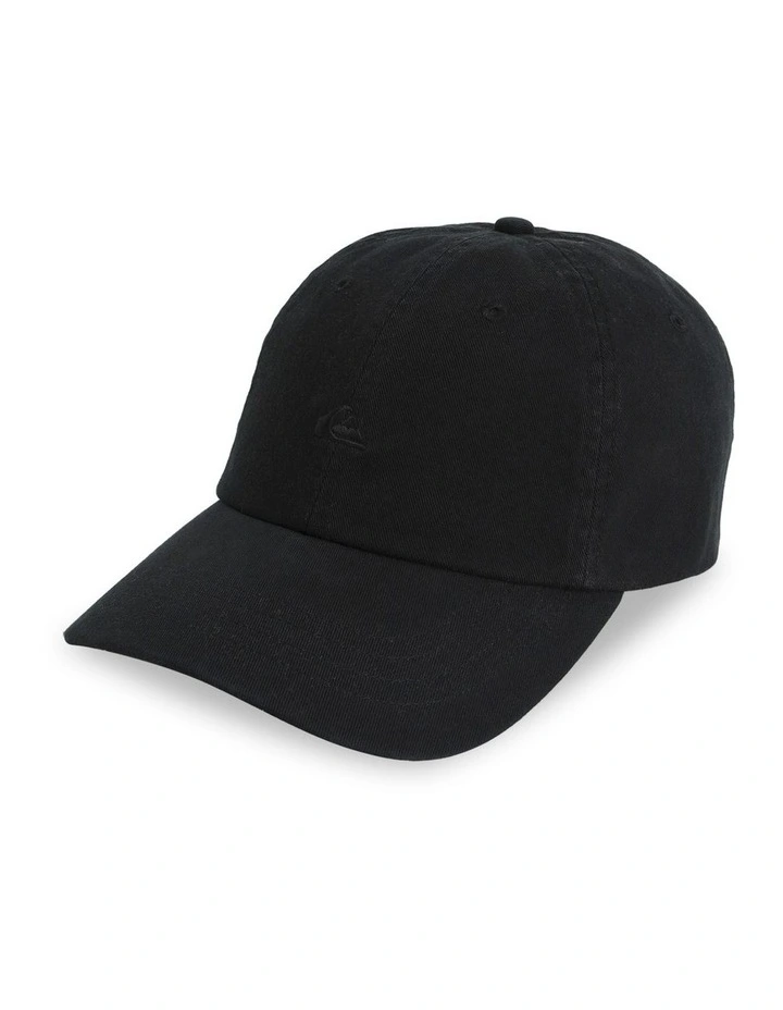 Decades Cotton Cap in True Black image 2