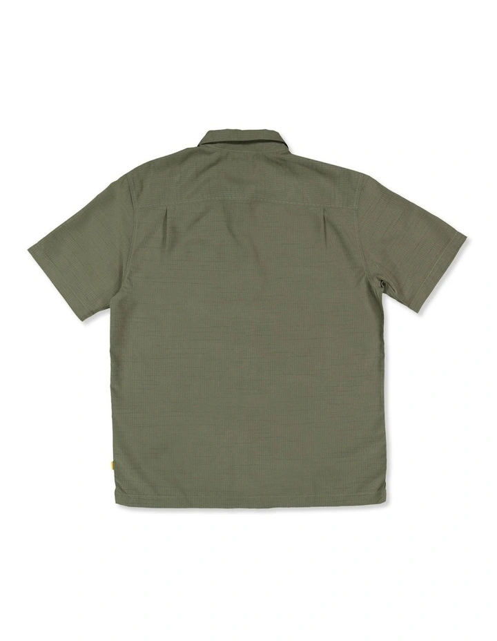 Centinela Short Sleeve Shirt in Olive image 2