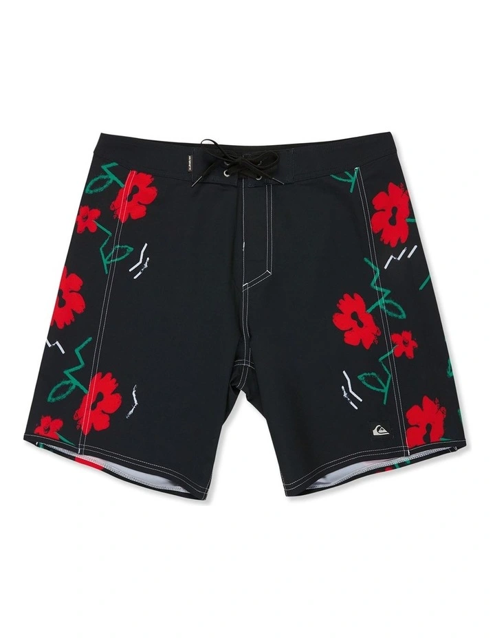 Surfsilk Arch 18 Boardshorts Black Street Floral Arch image 1