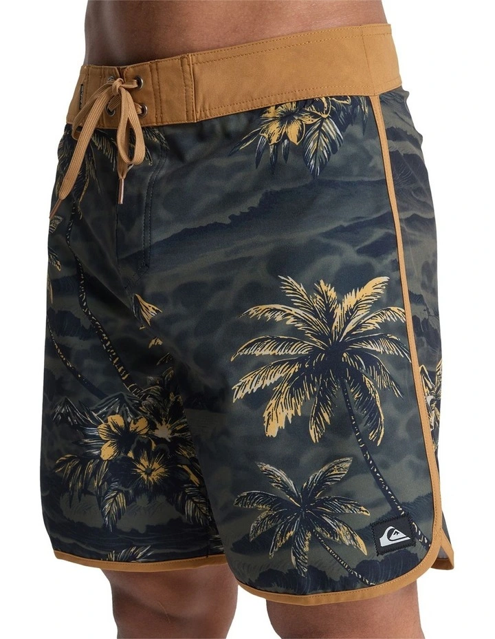 Surfsilk Scallop 18 Boardshorts Black Sundown image 4