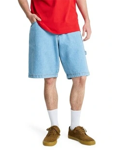 YG Baggy Denim Shorts Indigo Light