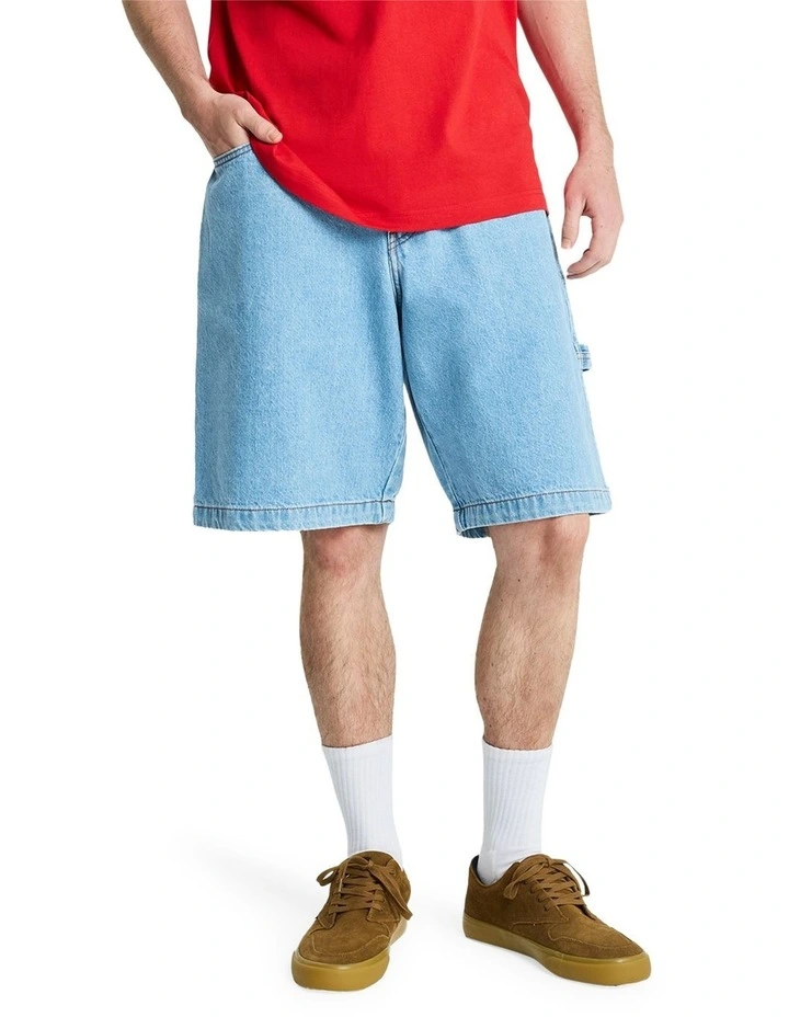 YG Baggy Denim Shorts Indigo Light image 1