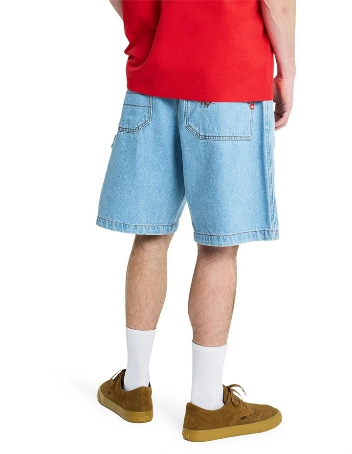 YG Baggy Denim Shorts Indigo Light image 2