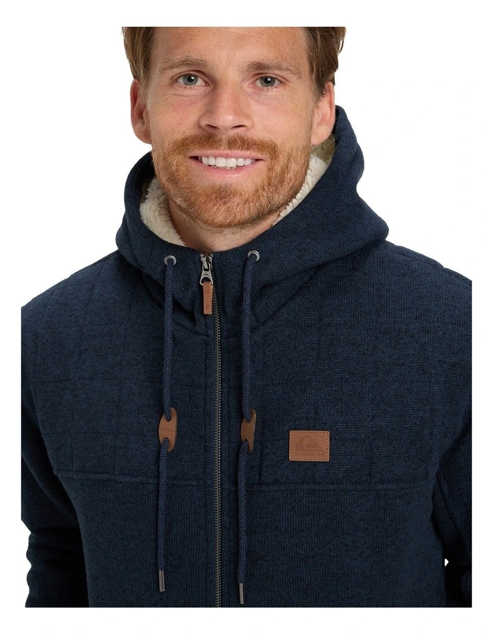 Cypress Keller Zip Up Hoodie Dark Navy Heather image 4