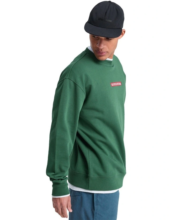 DNA Crew Neck Top in Forest image 3