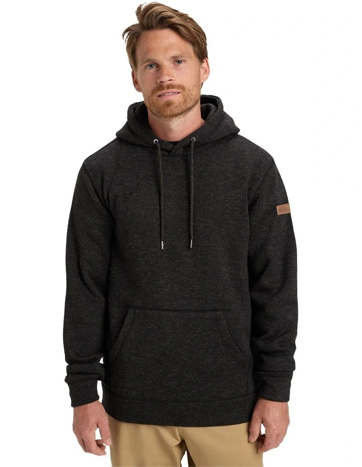 Keller Pullover Hoodie in Black Heather image 1
