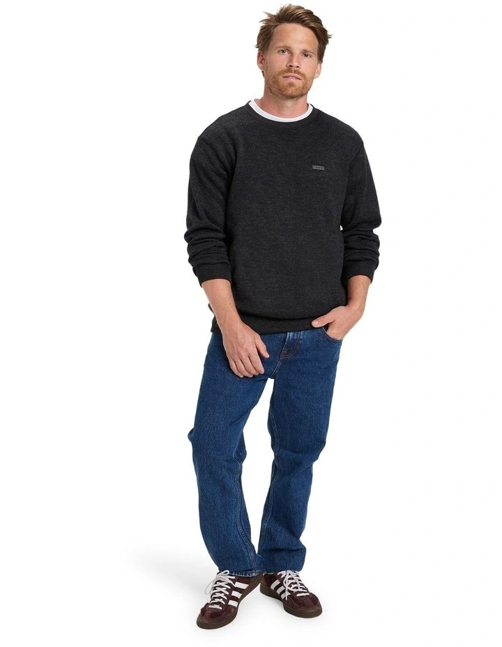 Keller Crew Neck Top Black Heather image 5