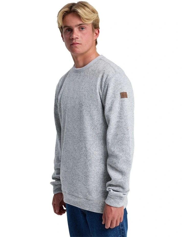 Keller Crew Neck Top Light Grey Heather image 3