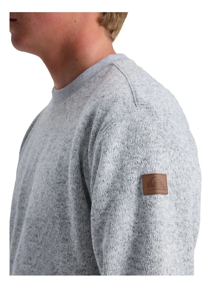 Keller Crew Neck Top Light Grey Heather image 4