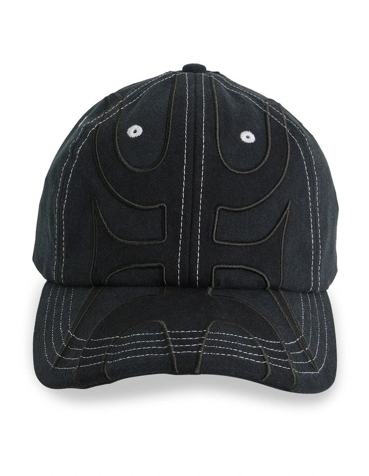 Drifter 6 Panel Mercury Trident Cap in Black image 1