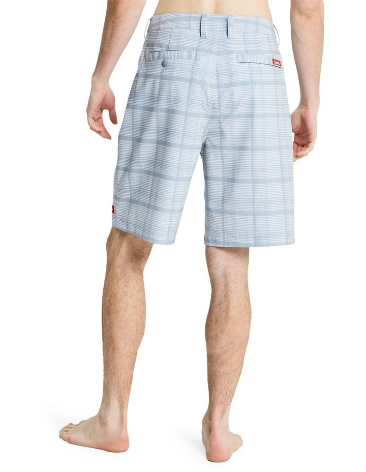YG Check In Amphibian 21 Hybrid Shorts Quarry Check In image 2
