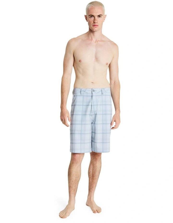 YG Check In Amphibian 21 Hybrid Shorts Quarry Check In image 5
