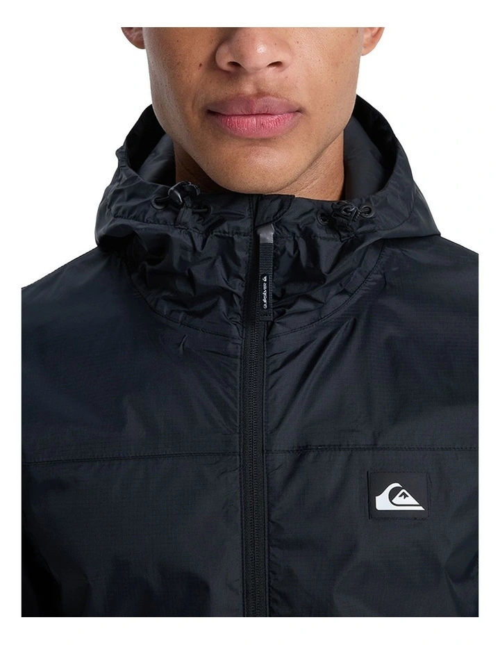 Over 3K Tape Waterproof Jacket in Black image 4