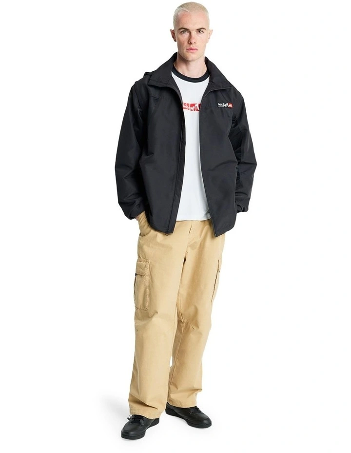 Young Gun Crossbone Windproof Jacket in Black image 5