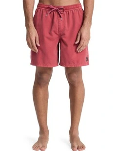 Surfwash 17 Swim Shorts Burnt Russet