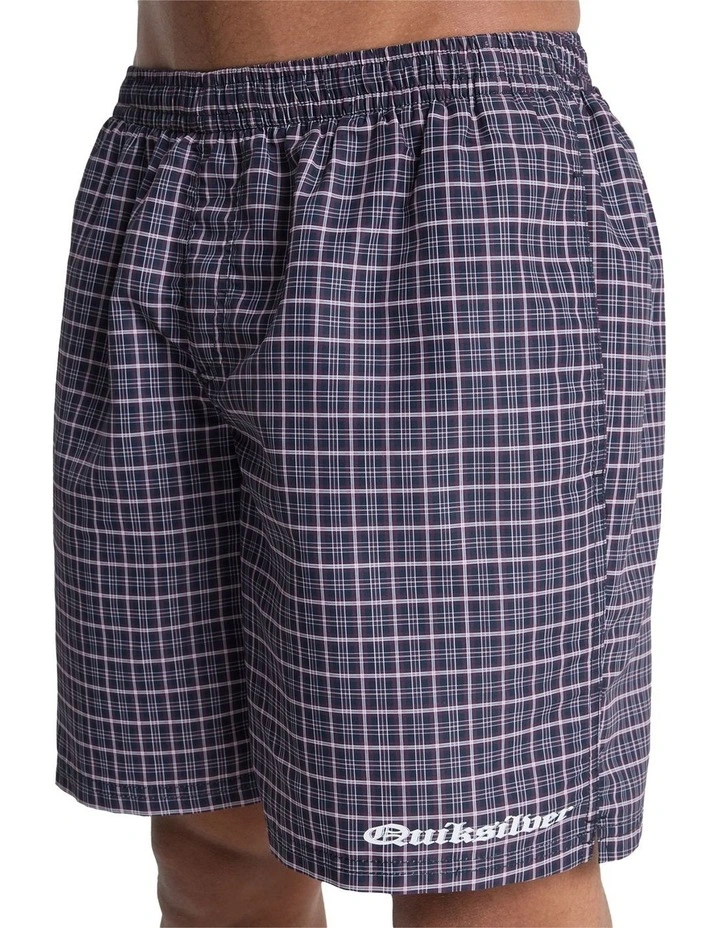 Mercury Volley 18 Swim Shorts Black Mercury Mini Check image 4