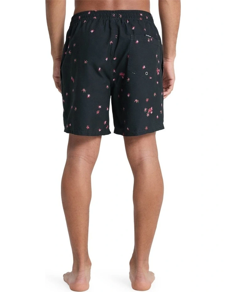 Everyday Printed 17 Swim Shorts Black Fallen Blossom image 2