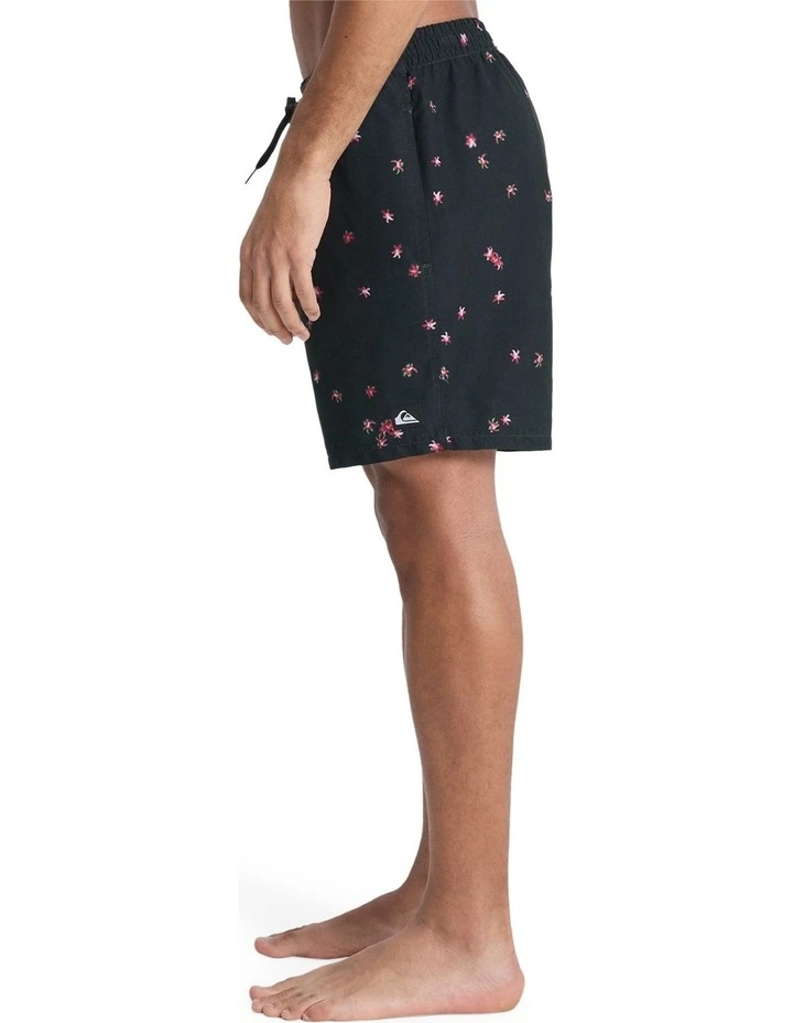 Everyday Printed 17 Swim Shorts Black Fallen Blossom image 3