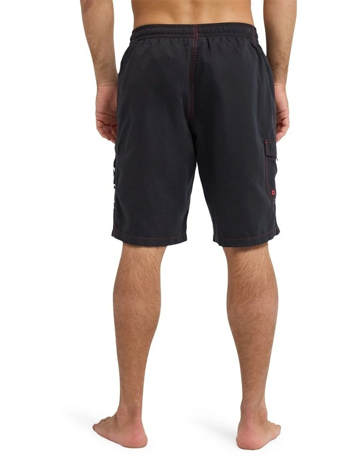 Young Gun Last Stance Volley Swim Shorts 21 in Black image 2