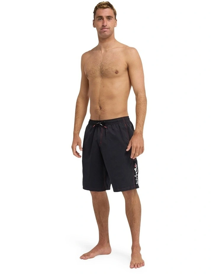 Young Gun Last Stance Volley Swim Shorts 21 in Black image 5