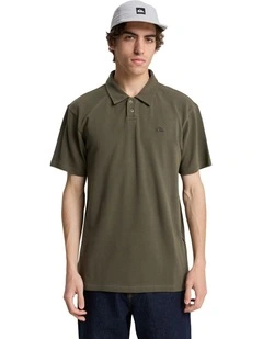Mw Pique Polo Short Sleeve Shirt Grape Leaf
