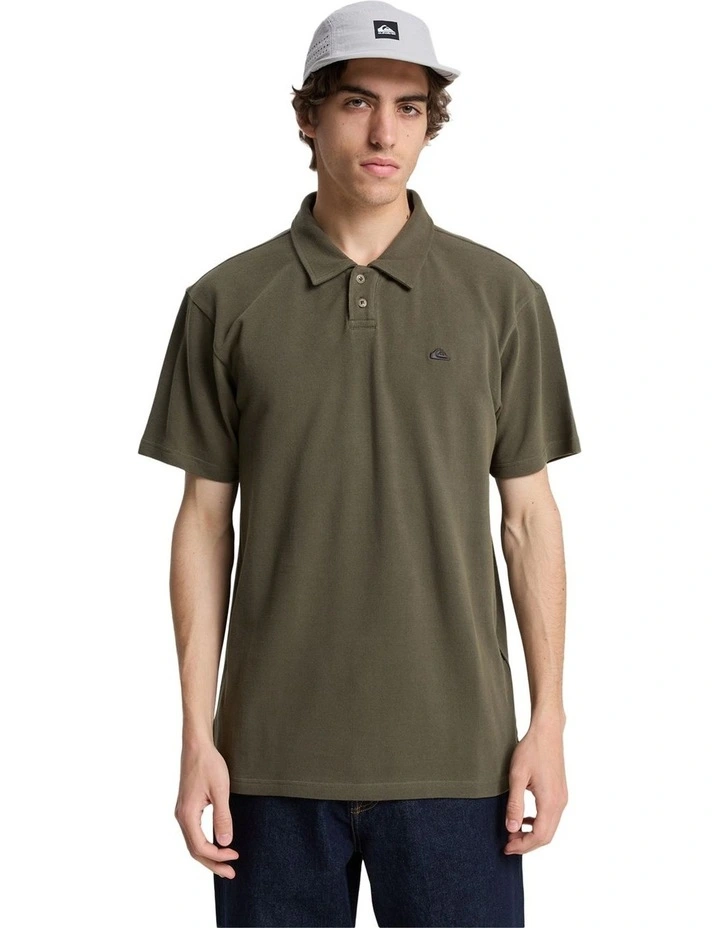 Mw Pique Polo Short Sleeve Shirt Grape Leaf image 1