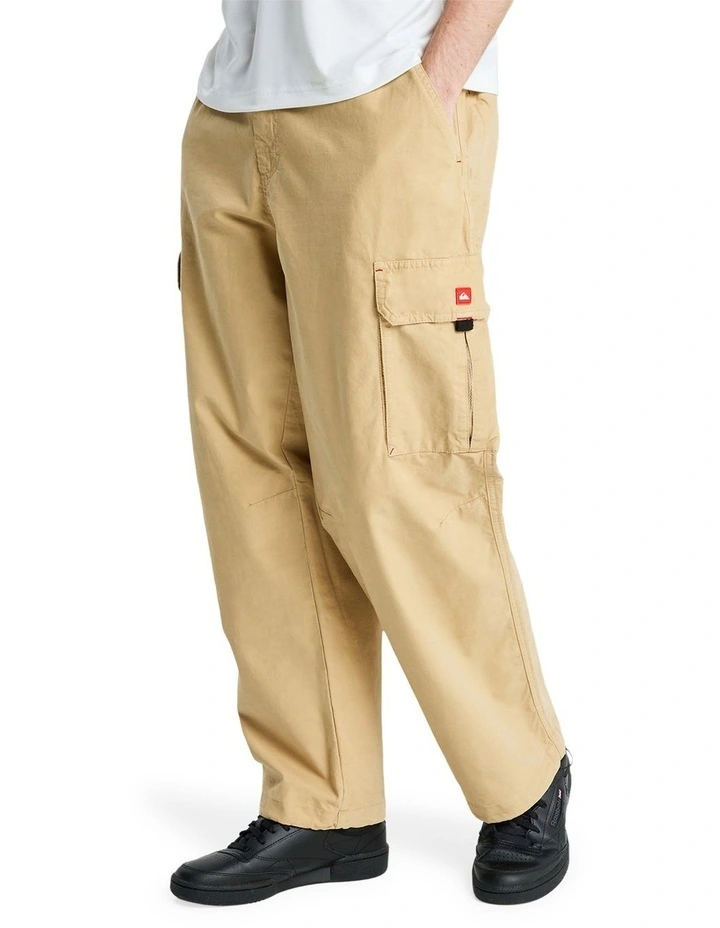 Young Gun Thunderstuck Cargo Pants in Khaki image 3