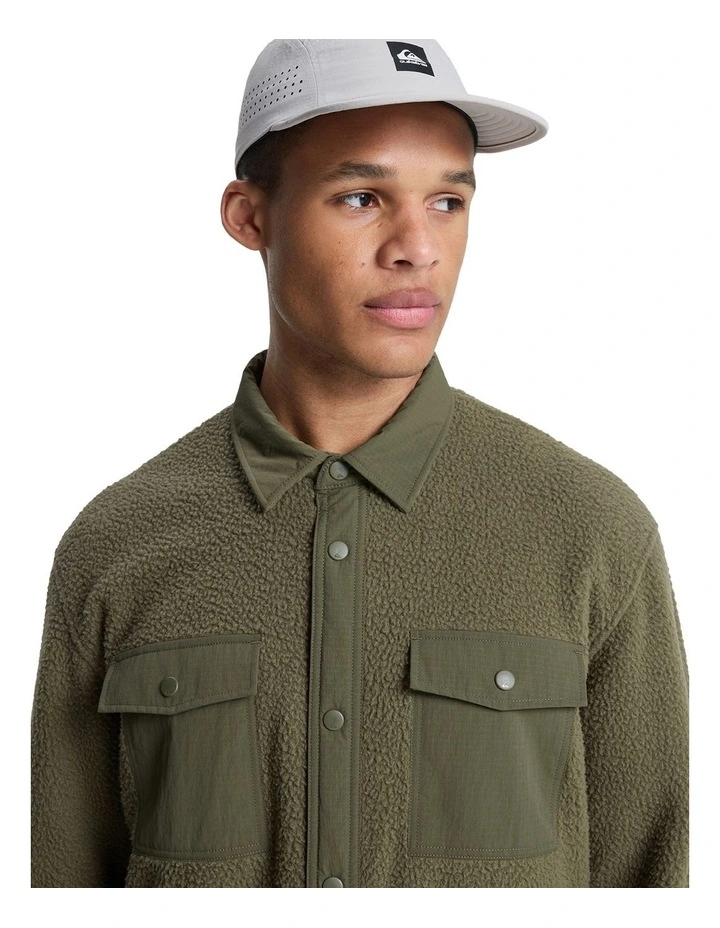 Clean Coast Long Sleeve Shirt in Grape Leaf image 4