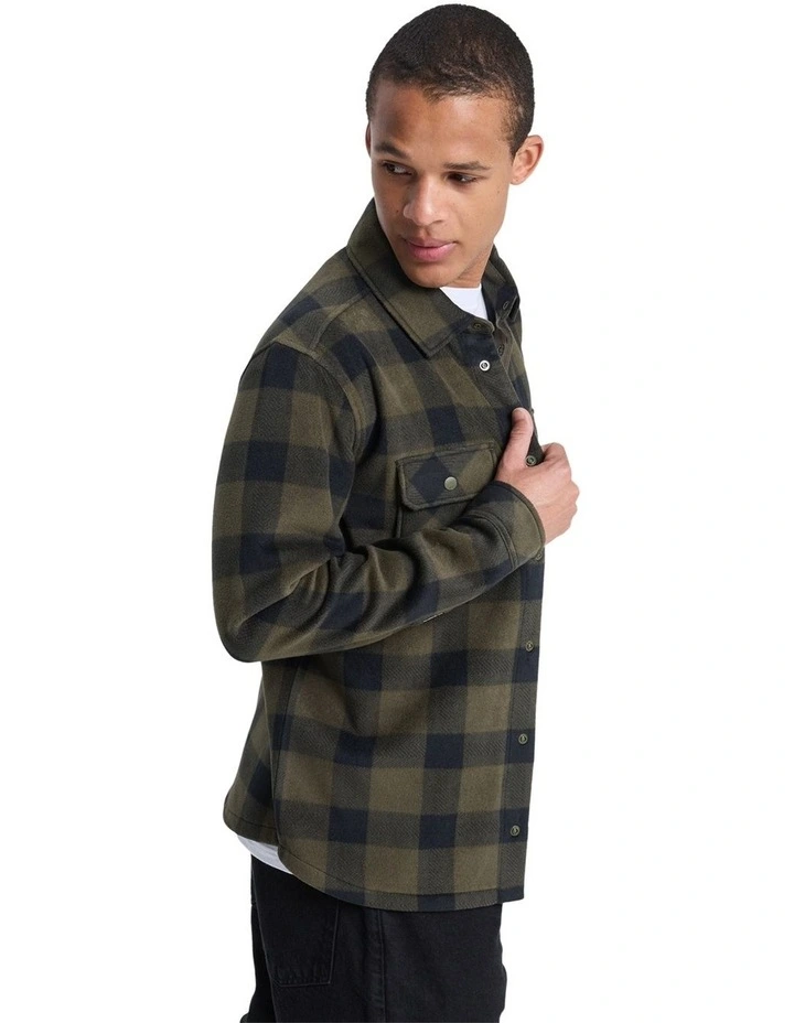 Bering Strait Check Long Sleeve Shirt in Multi image 3