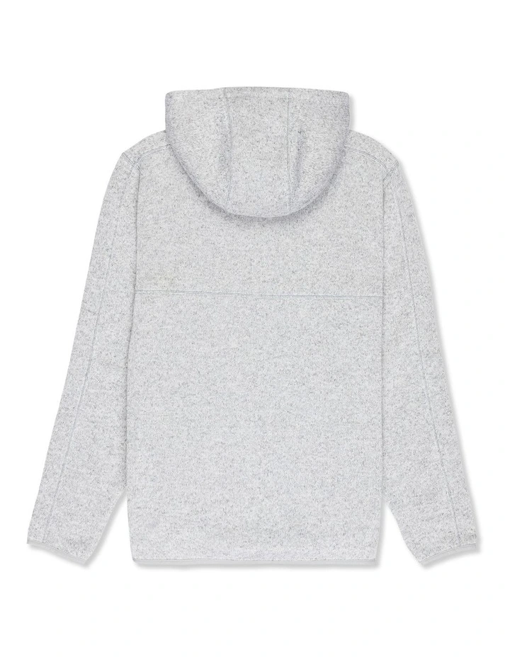 Keller Outdoor Zip Up Hoodie Light Grey Heather image 2