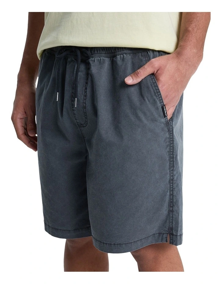 Taxer Walkshorts 19 in Black image 4