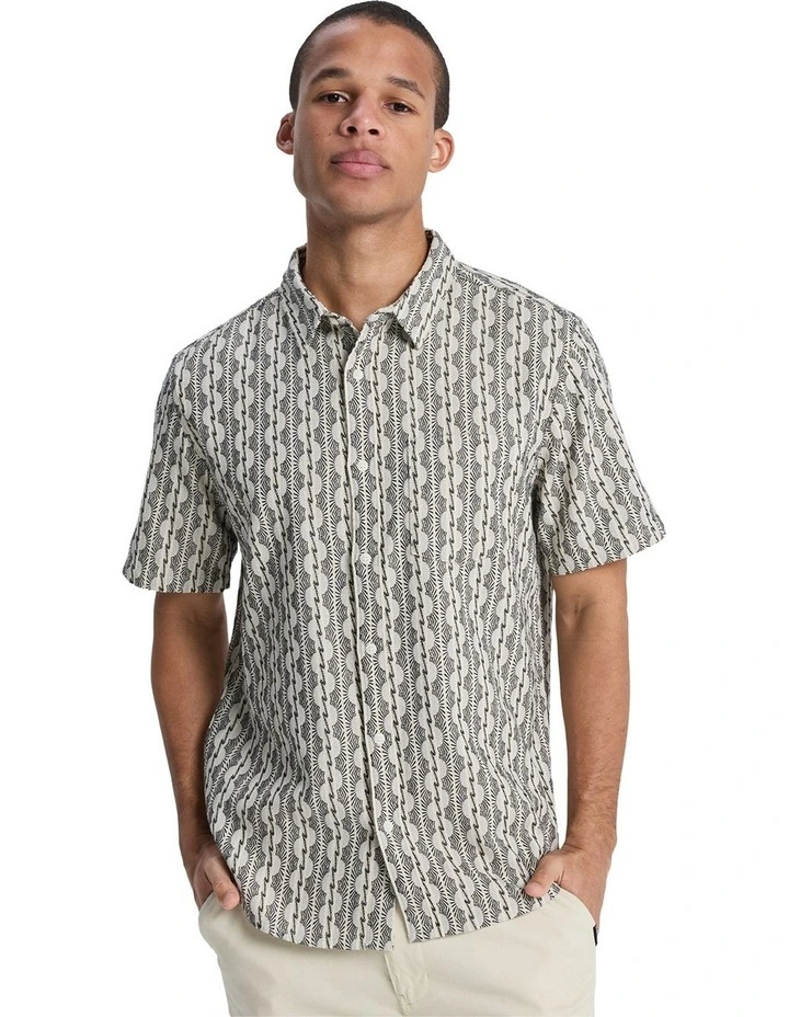 Horizons Short Sleeve Shirt in Multi image 1