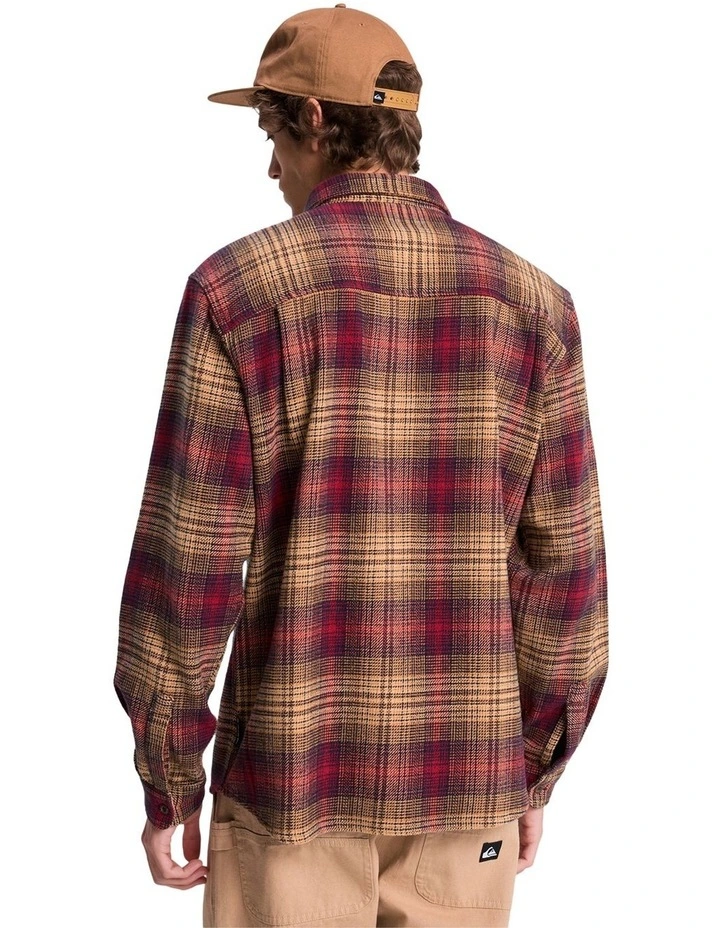 DNA Flannel Shirt in Tobacco Check image 2