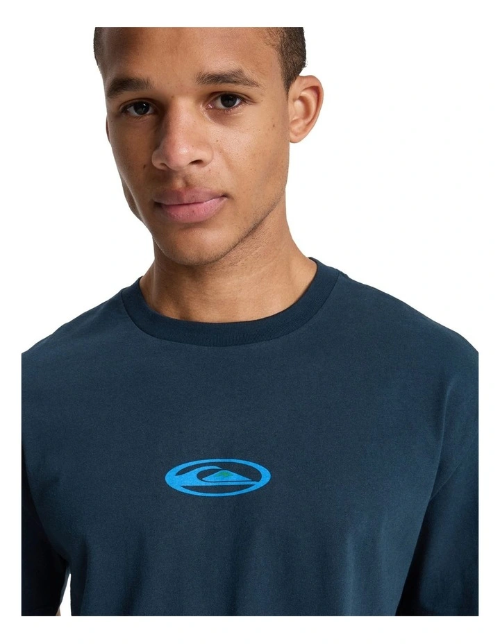 Sunflowers Surfing T-shirt in Dark Navy image 4